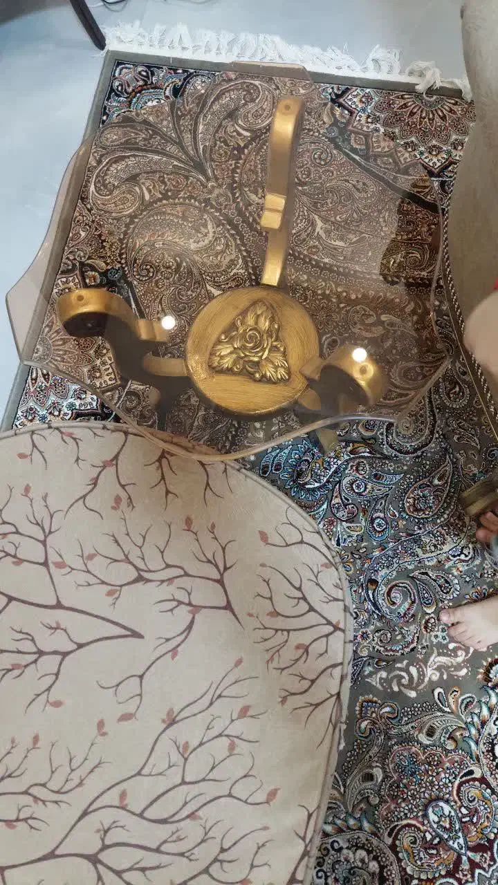 میز بزرگ مبل و ۳ عسلی|مبلمان خانگی و میز عسلی|مبارکه, |دیوار