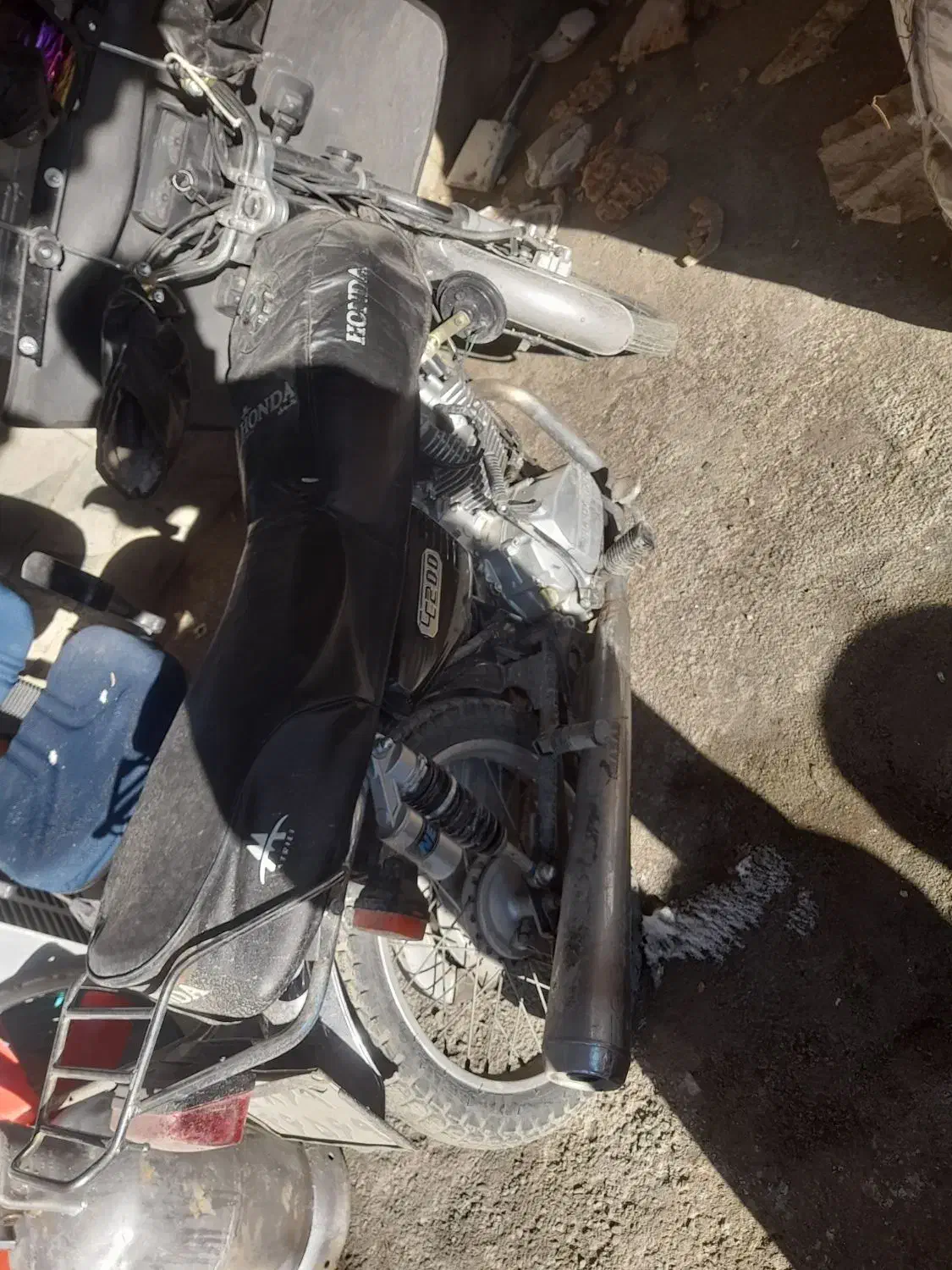 هندا ۲۰۰ مدل ۹۵ در حد خشک|موتورسیکلت|چناران, |دیوار