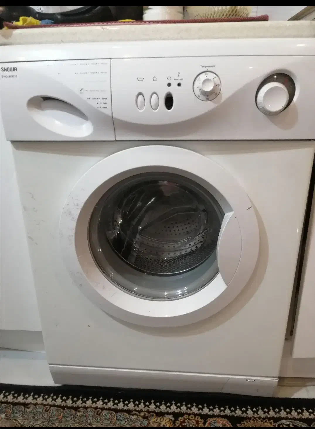 ماشین لباسشویی اسنوا 5کیلویی|ماشین لباسشویی و خشک‌کن لباس|تهران, جوادیه تهرانپارس|دیوار