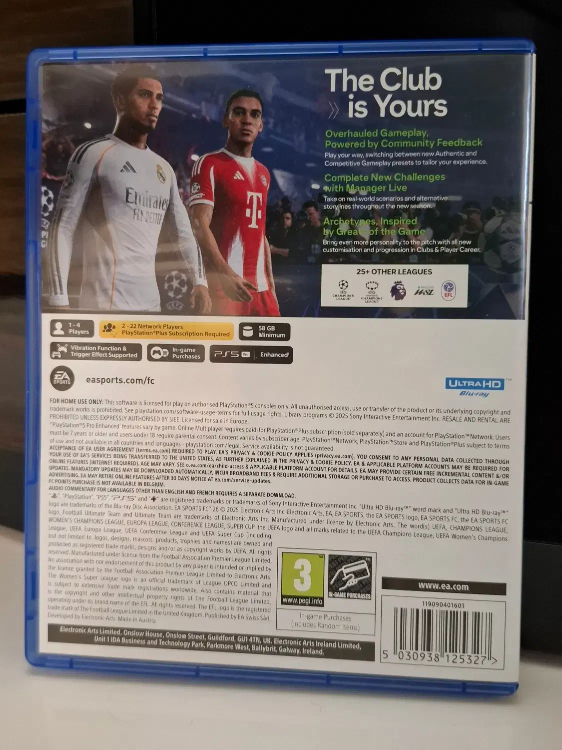 FC 26 دیسک ps5|کنسول، بازی ویدئویی و آنلاین|تهران, دروازه شمیران|دیوار