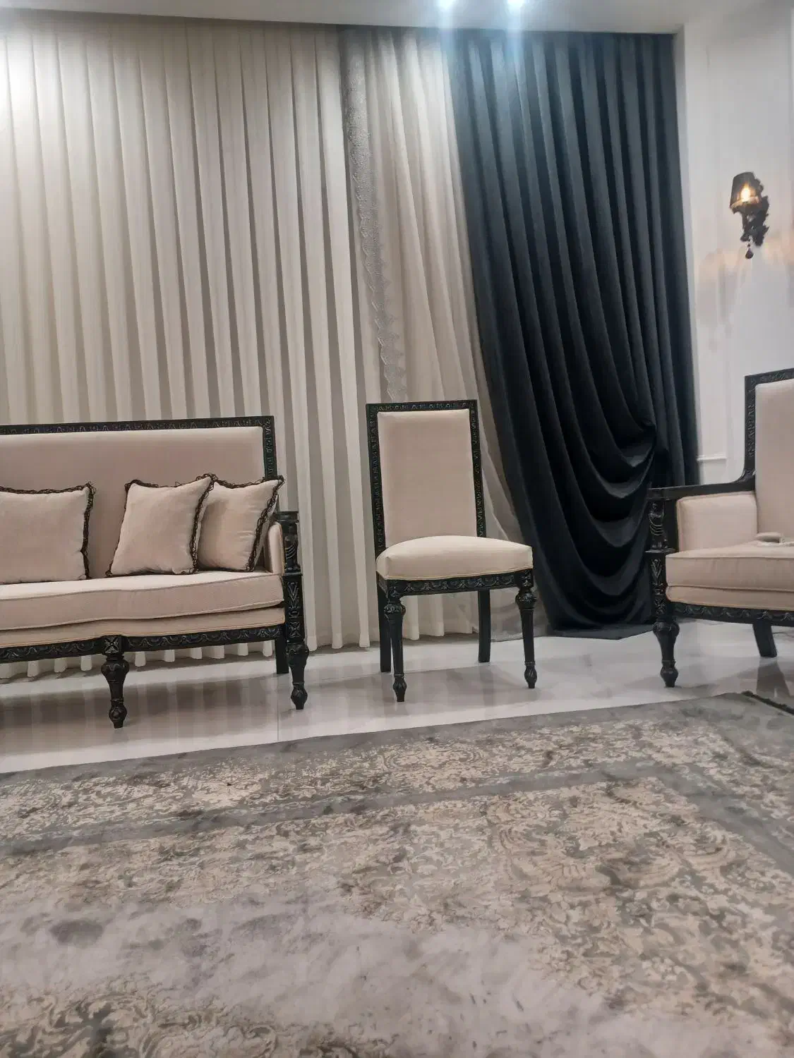 پرده|پرده، رانر، رومیزی|طرقبه, |دیوار