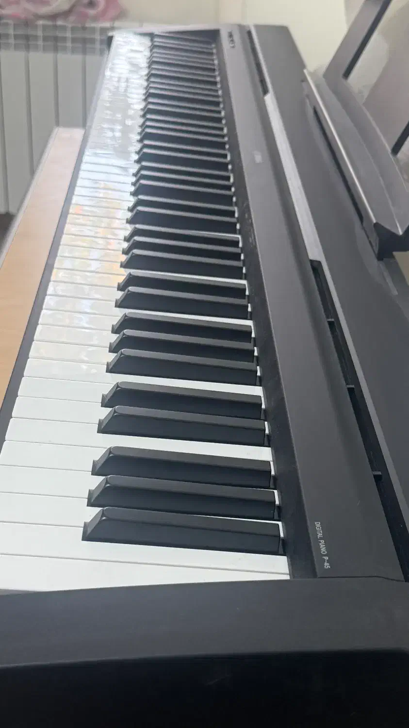 پیانو yamaha p 45B|پیانو، کیبورد، آکاردئون|یاسوج, |دیوار