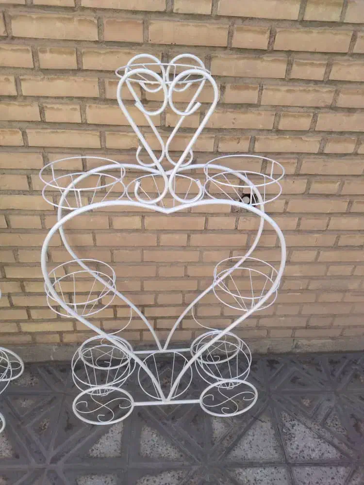 استند گل فلزی|گل و گیاه طبیعی|بروجن, |دیوار