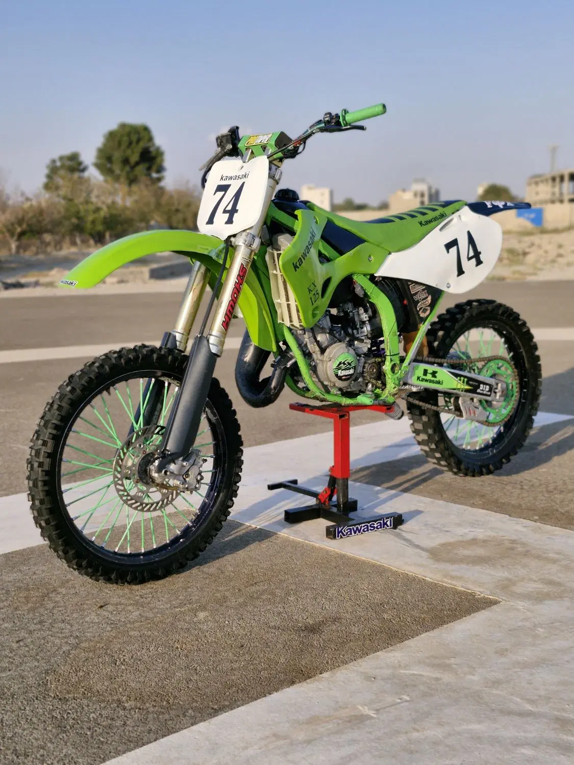 KAWASAKI.کراس. کا ایکس 125.KX|موتورسیکلت|تهران, شهرک استقلال|دیوار
