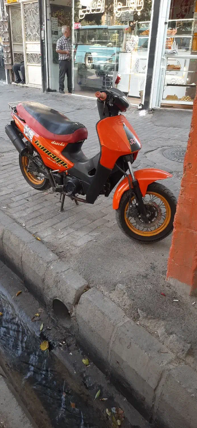 موتور دایچی ۱۳۵ پلاک ملی|موتورسیکلت|تبریز, |دیوار