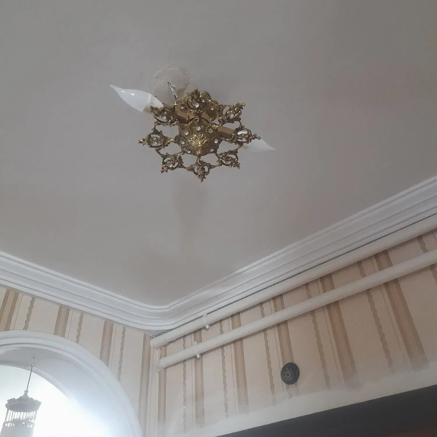 لوستر برنز|لوستر و چراغ آویز|همدان, |دیوار