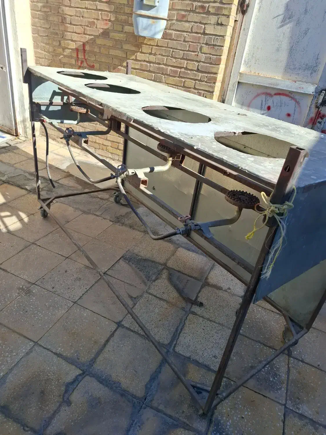 دکه فلافل و باقله چهار شعله|اجاق گاز و لوازم برقی پخت‌وپز|ایذه, |دیوار