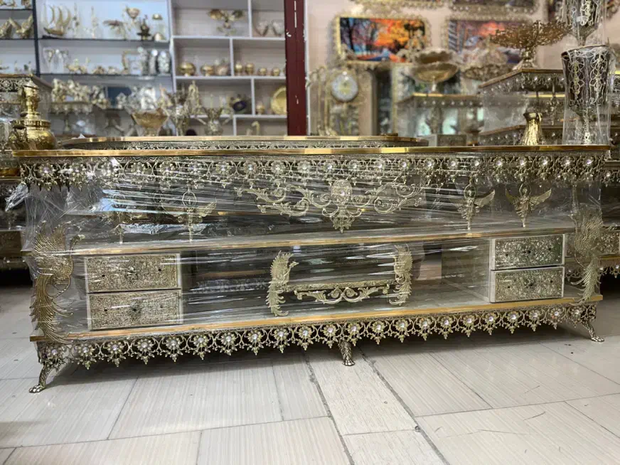 جشنواره سه روزه 15 درصدی میز تلویزیون برنز سنگین|میز تلویزیون|کرمانشاه, |دیوار