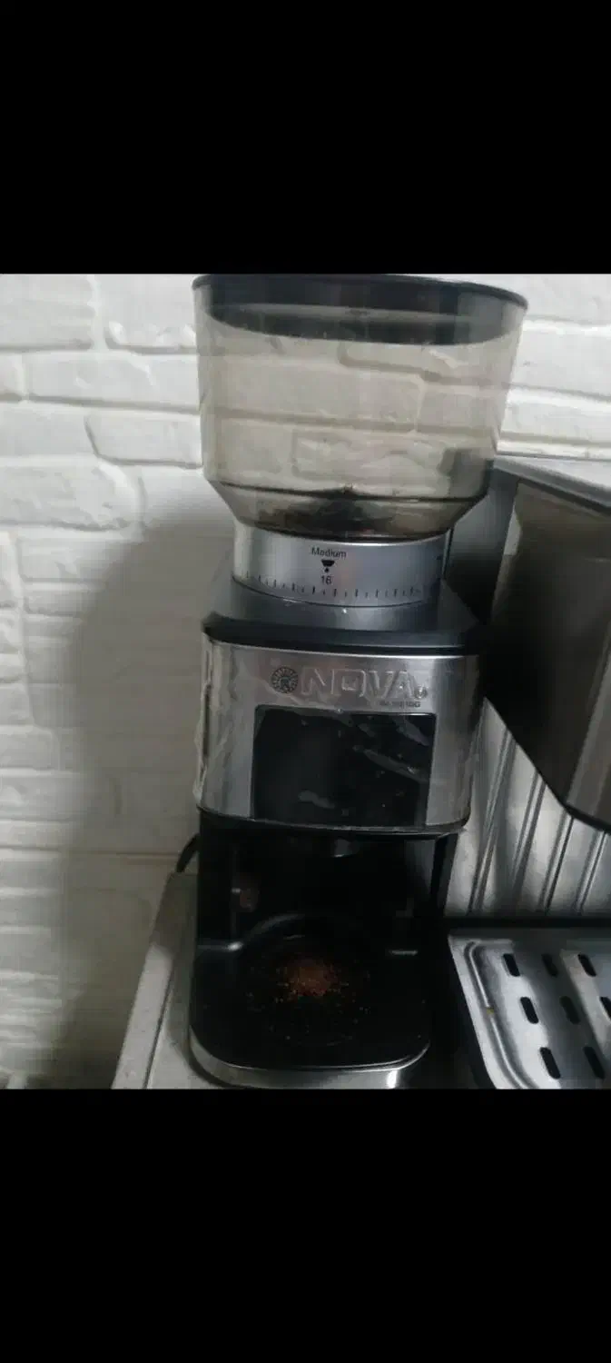 اسپرسوساز و آسیاب نوا|سماور، چای‌ساز، قهوه‌ساز|رشت, کوی فکوری|دیوار