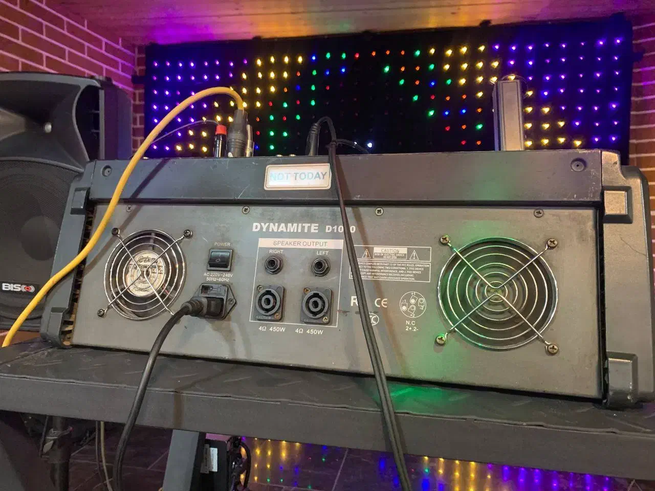 پاور میکسر داینامیت D1000 و پاور میکسر D&D و باند|سیستم صوتی خانگی|تهران, فرحزاد|دیوار