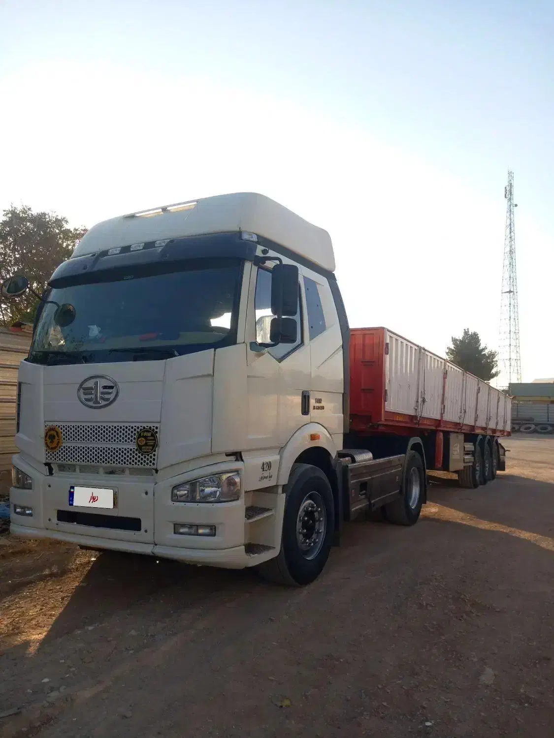 فاو ۹۵ تیغه وسبد|خودرو سنگین|کرمانشاه, |دیوار