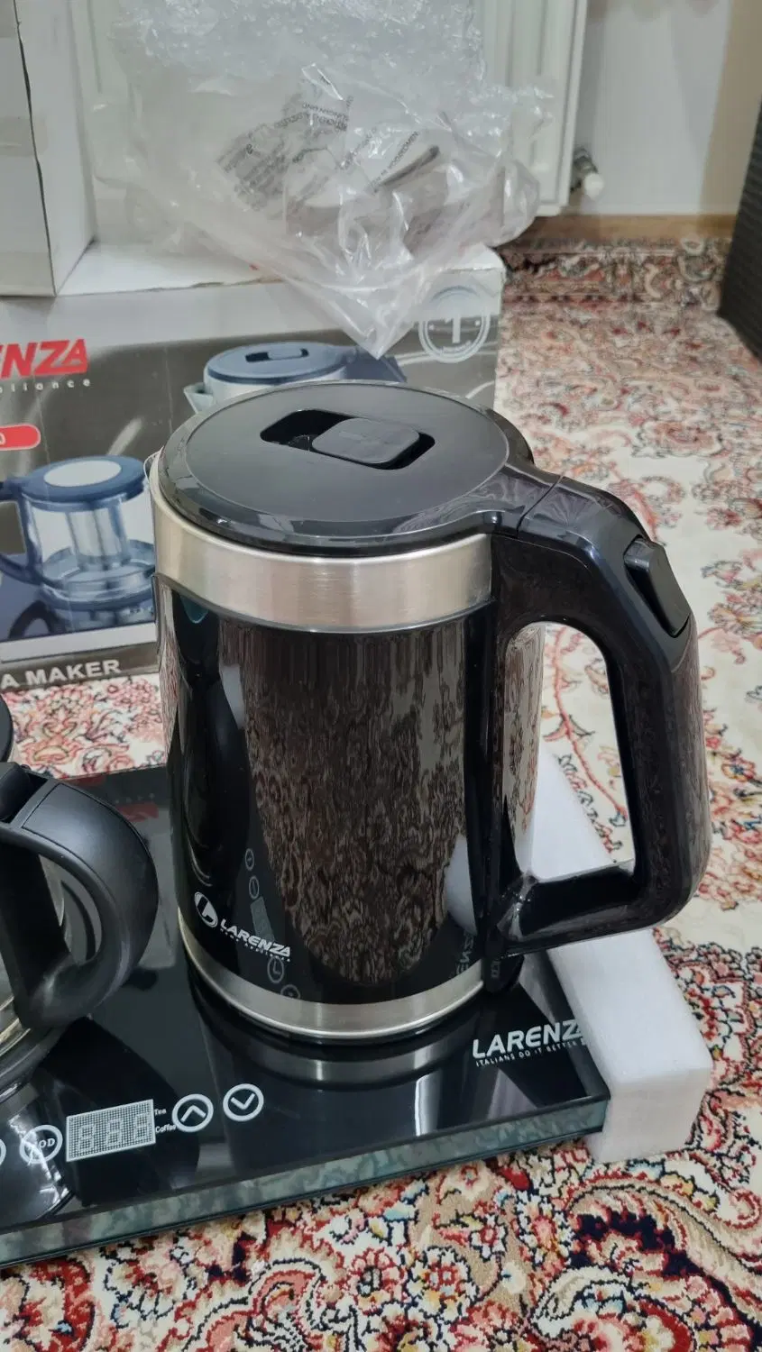 کتری برقی کنارهمی چاییساز برقی LARENZA|قوری، کتری، قهوه‌ساز دستی|تهران, مختاری|دیوار