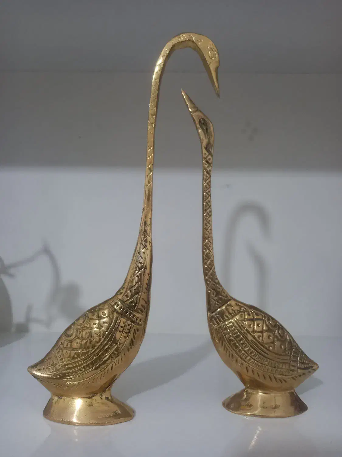 مجسمه برنجی قو|مجسمه، تندیس، ماکت|مشهد, ایثارگران|دیوار