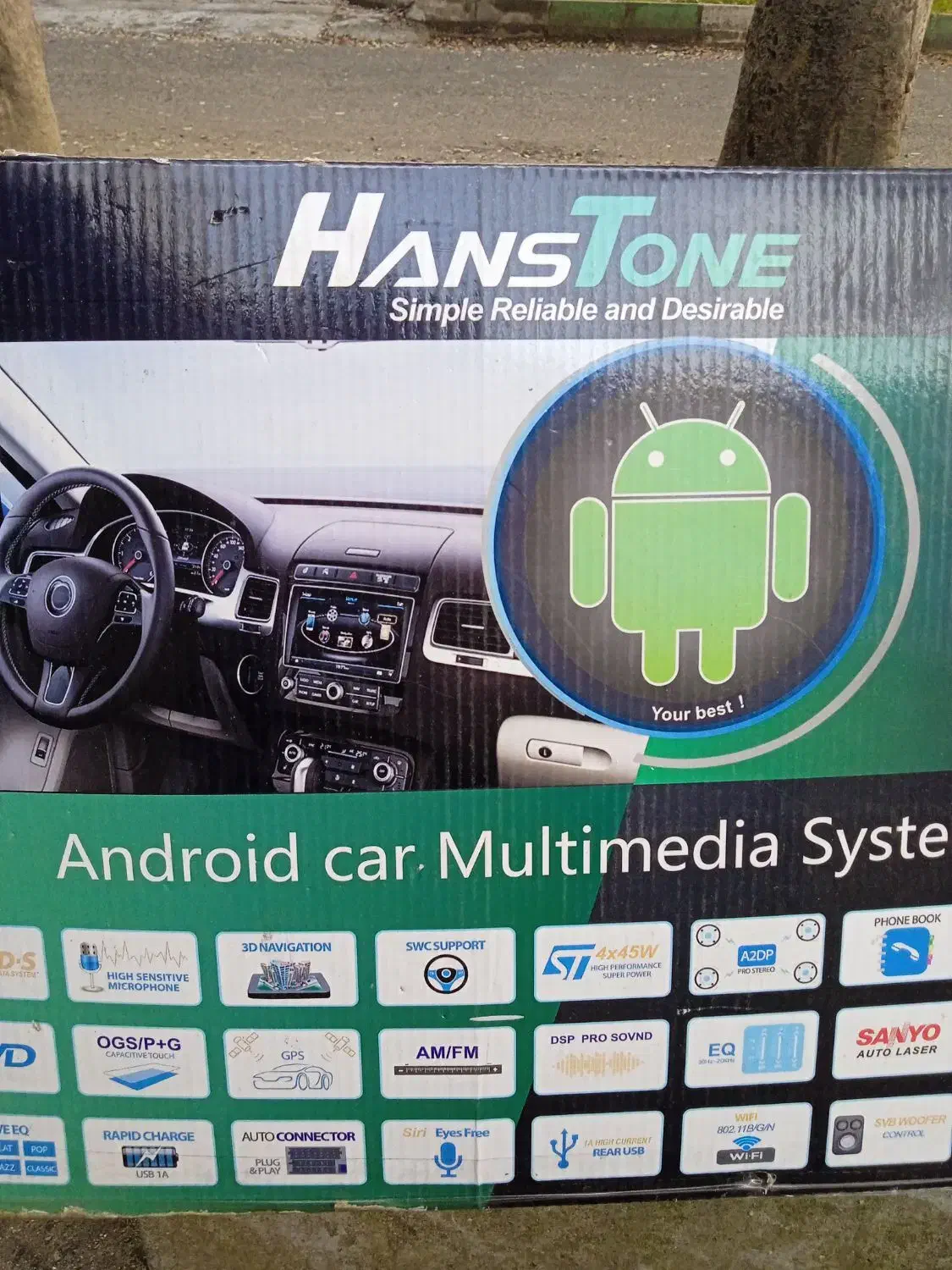 مانیتور اندروید مخصوص خودرو چانگان|قطعات یدکی و لوازم جانبی|رشت, شهریاران|دیوار