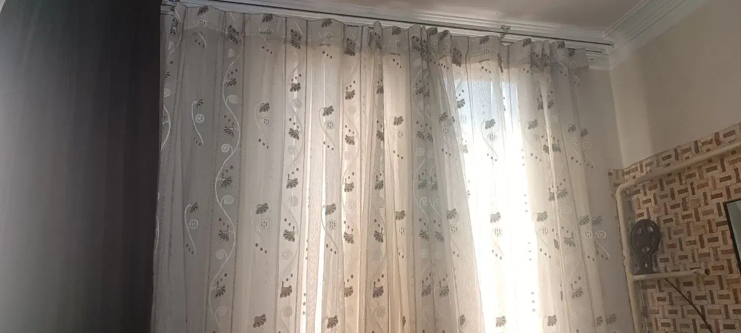 پرده خانه و آشپزخانه یا اتاق خواب|پرده، رانر، رومیزی|پاکدشت, پاکدشت (مامازند)|دیوار