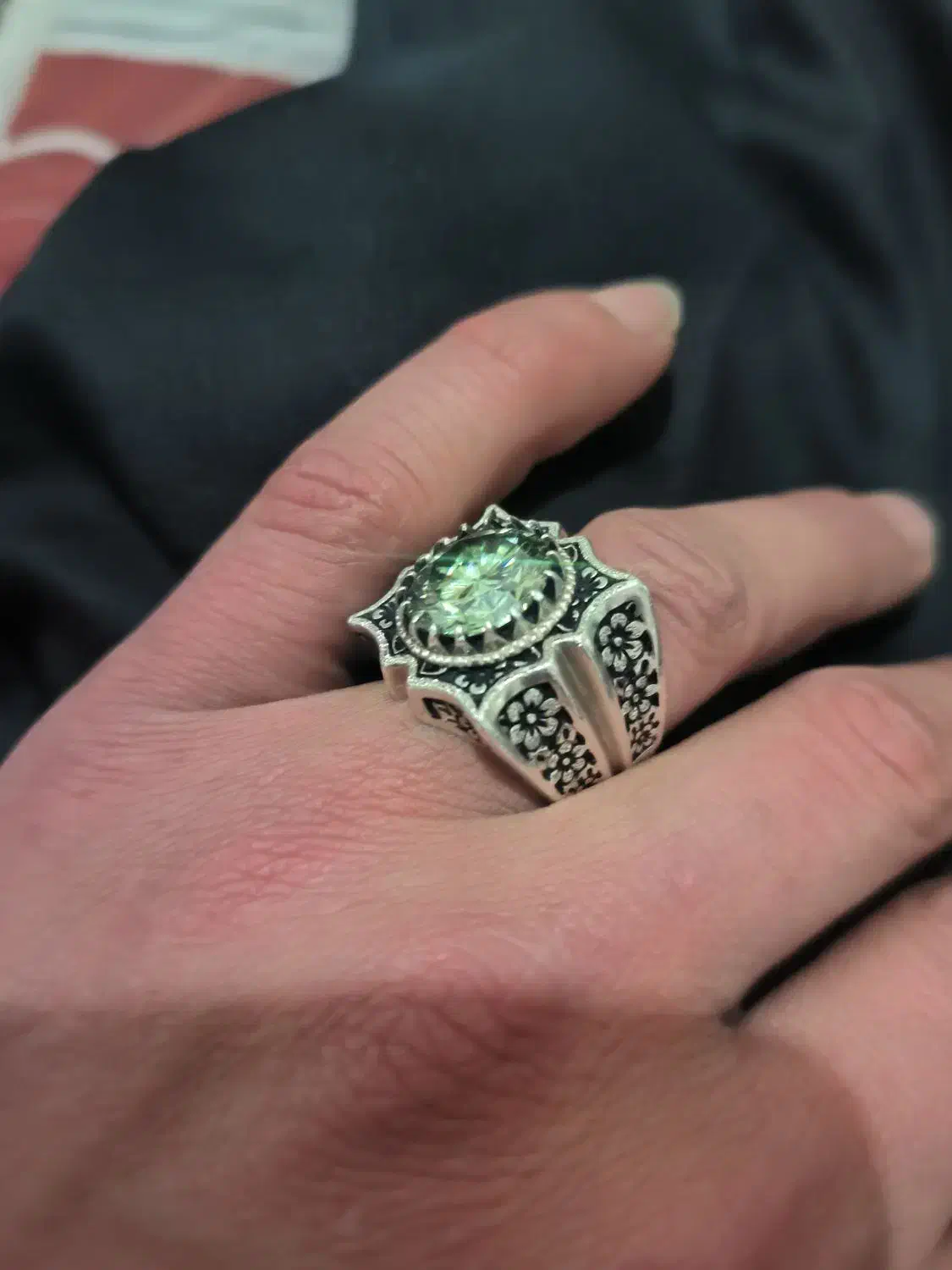 انگشتر مزنایت، درجه یک|جواهرات|نهاوند, |دیوار