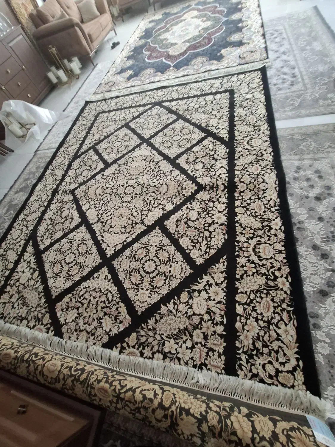 فرش ۹ متری|فرش|ابهر, |دیوار