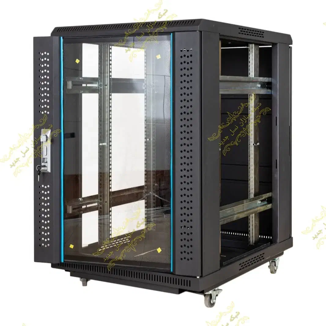 فروش رک ۱۴یونیت عمق۸۰ چرخ دار|مودم و تجهیزات شبکه|تهران, لاله زار|دیوار