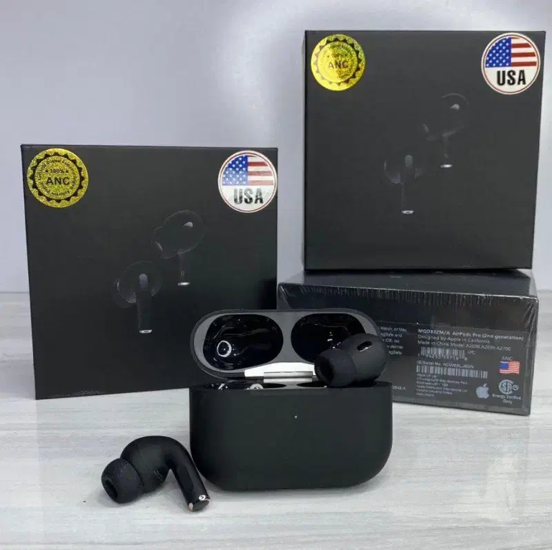 ایرپاد پرو 2 سریال دار مشکی با نویز کنسلینگ فعال|لوازم جانبی موبایل و تبلت|کرج, جهان‌شهر|دیوار