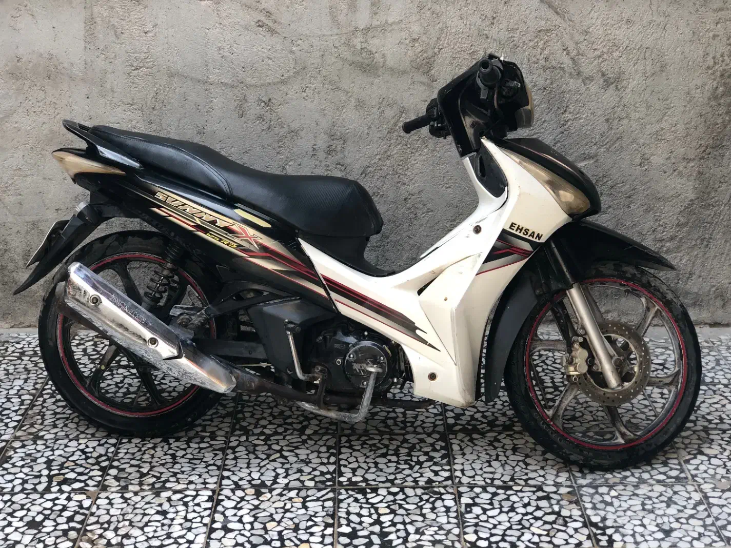 فروش فوری فوتی موتور احسان طرح ویو مدل 95 بندرلنگه|موتورسیکلت|بندرلنگه, |دیوار