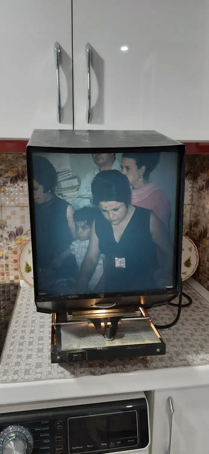 پروژکتور میکروفیلم قدیمی|تلویزیون و پروژکتور|مشکیندشت, |دیوار