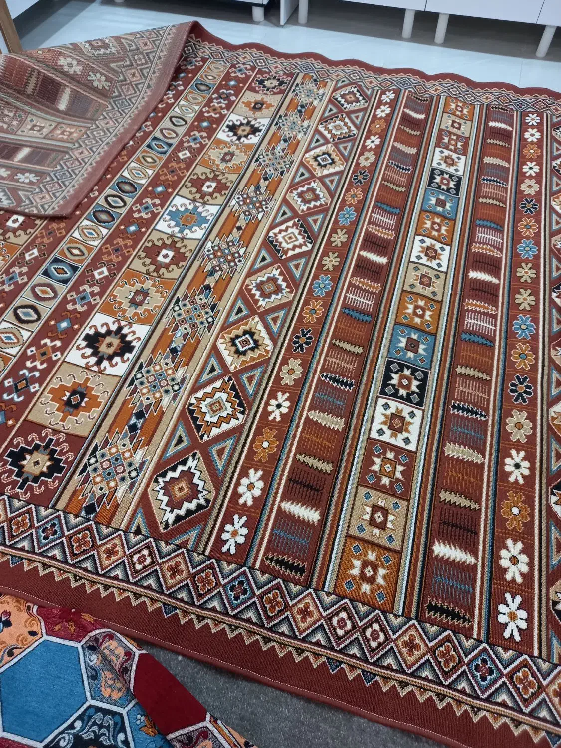 گلیم وموکت سالم وپرز دار|موکت|ایذه, |دیوار