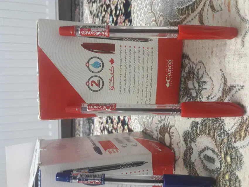 فروش 4بسته خودکار ابی وقرمز cancoجمعابه مبلغ 2300م|لوازم التحریر|اصفهان, هفتون|دیوار