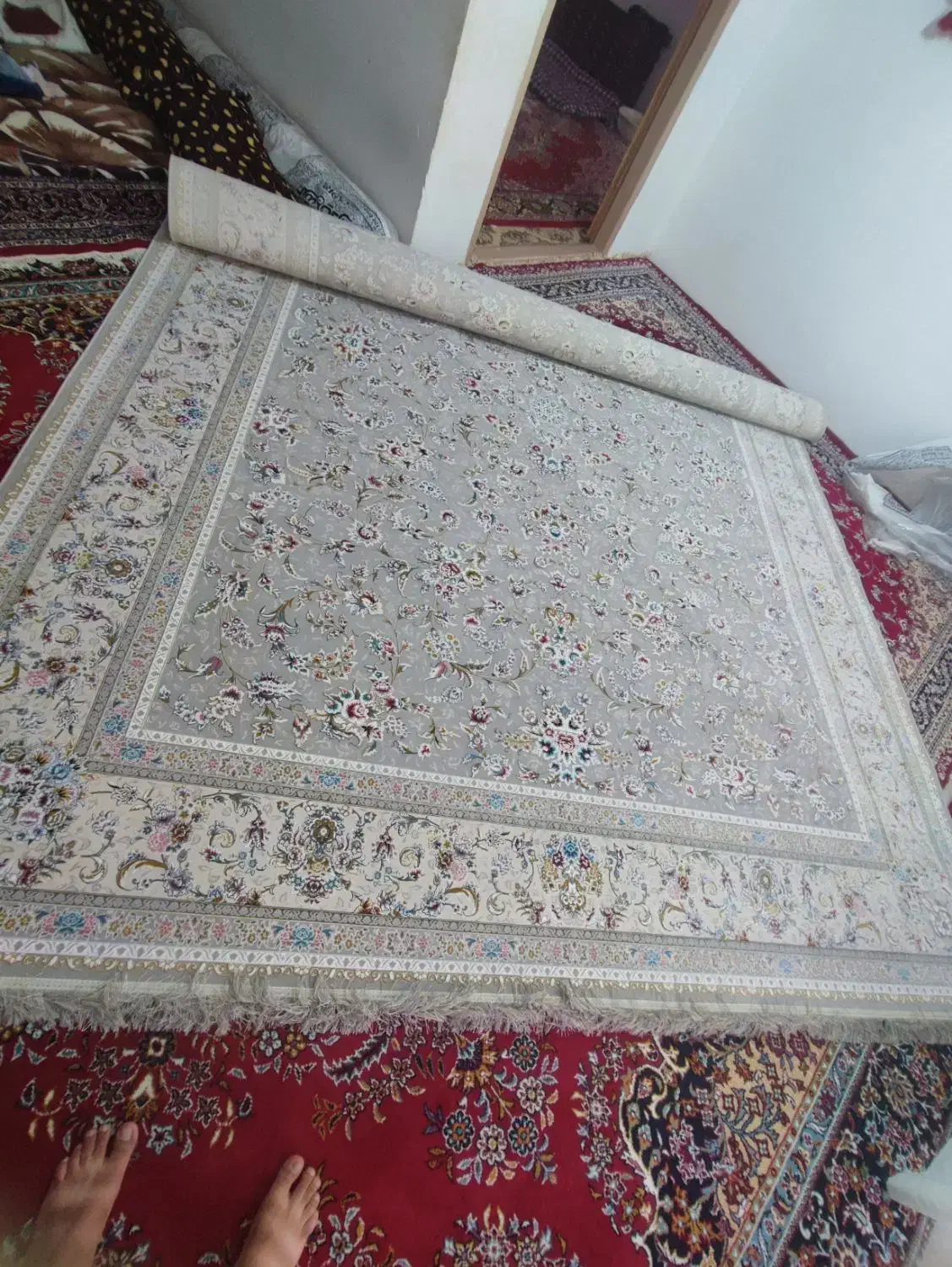 یک جفت فرش پادرا کاشان|فرش|قوچان, |دیوار