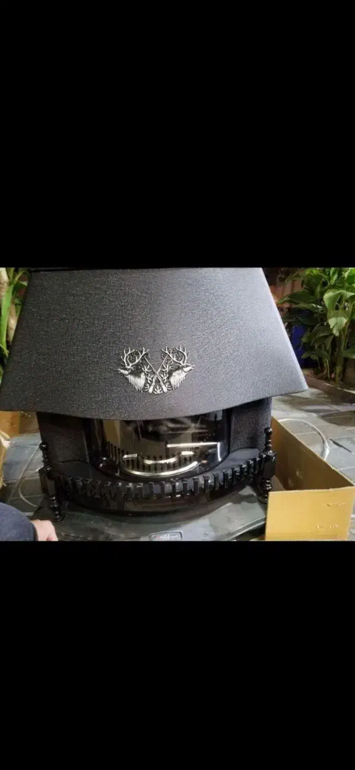 بخاری مدل ۶ هزار الی ۲۰ و شومینه قوسی تکی عمده|بخاری، هیتر، شومینه|خوی, |دیوار