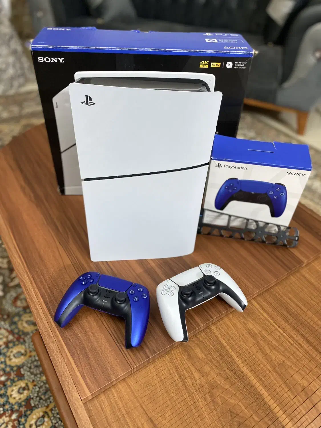 ps5 slim درحد اکبند دو دسته|کنسول، بازی ویدئویی و آنلاین|محمودآباد, |دیوار