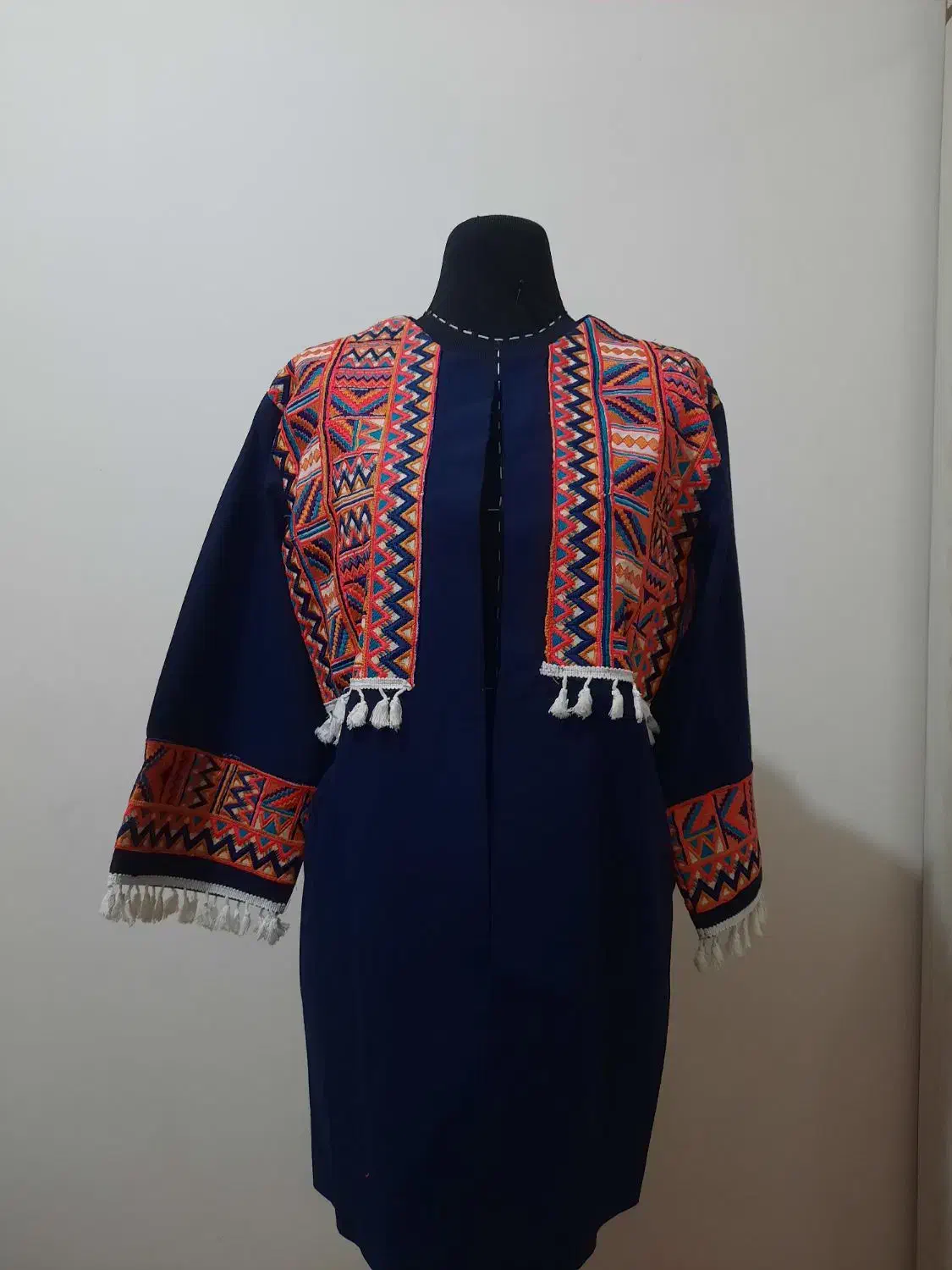 مانتو سوزن دوزی هندی|لباس|مبارکه, |دیوار