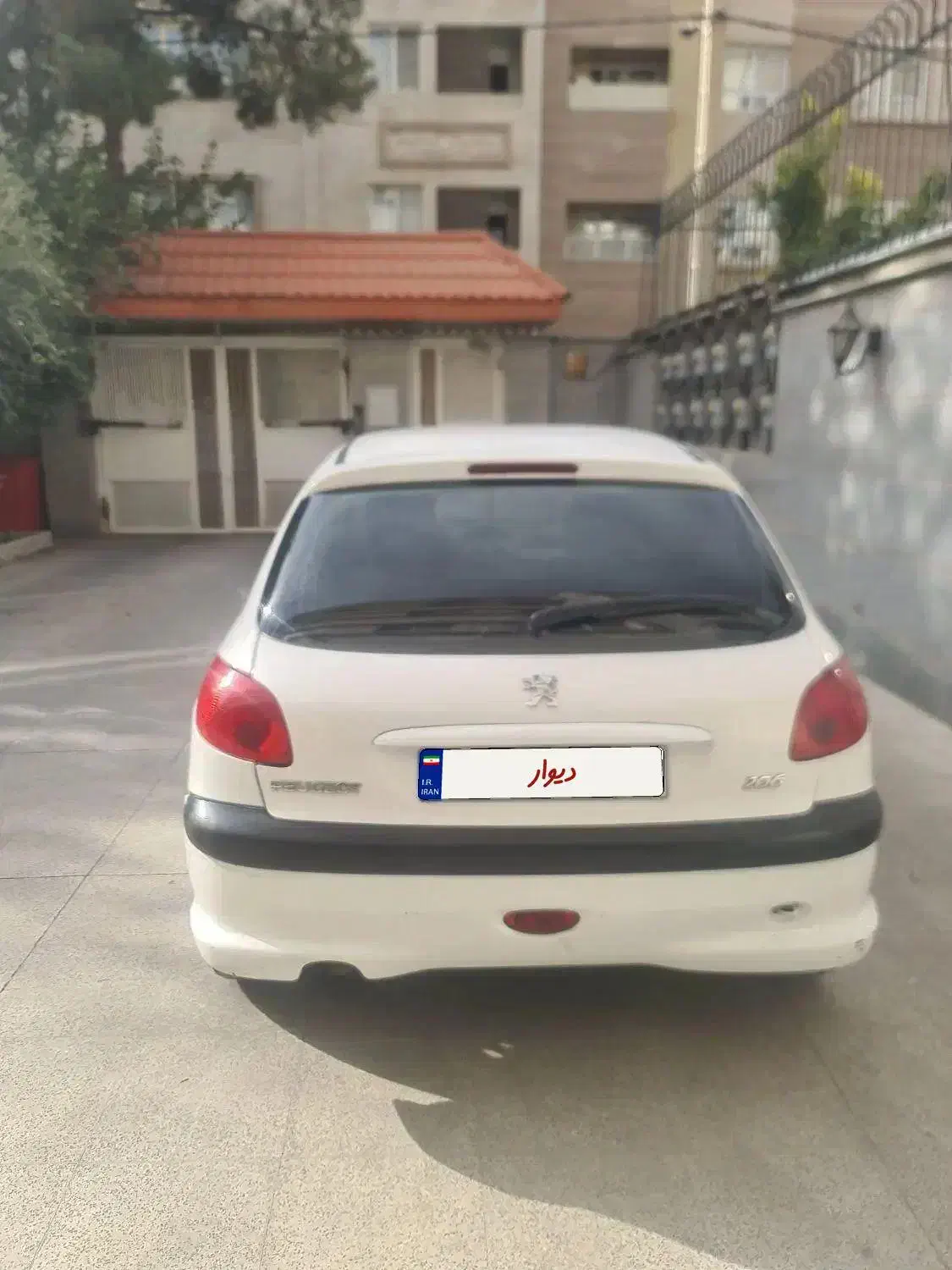 فروش ۲۰۶ مدل ۸۸|خودرو سواری و وانت|شیراز, شهرک مفتح|دیوار