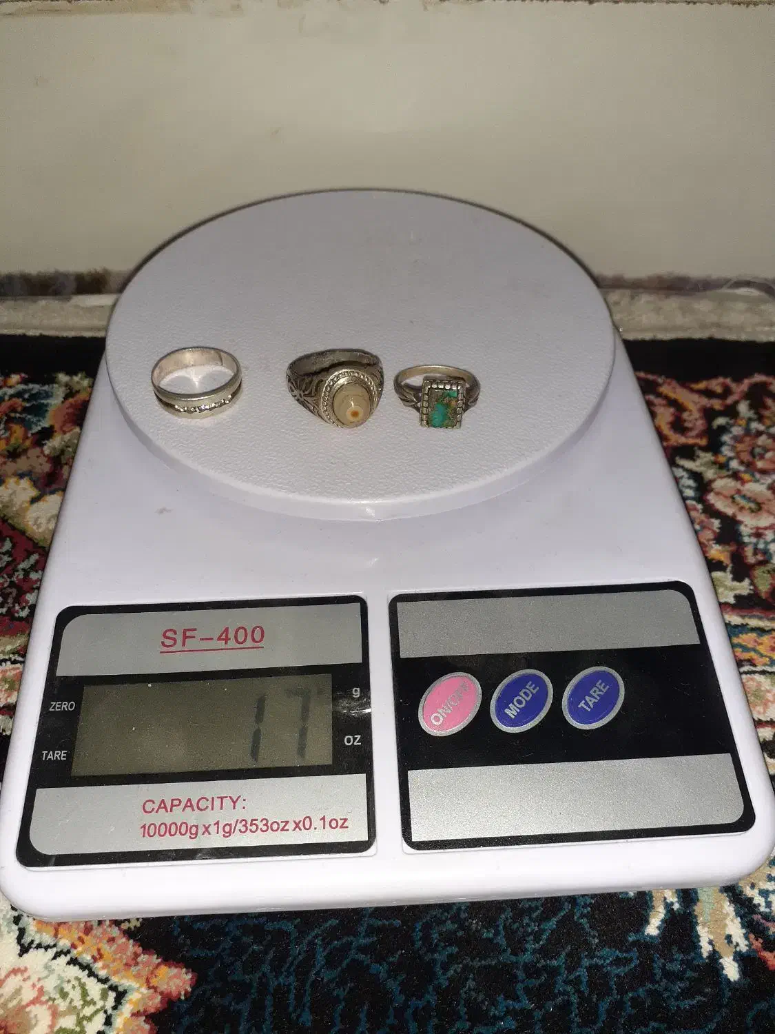 انگشتر نقره|جواهرات|قرچک, زیبا شهر|دیوار