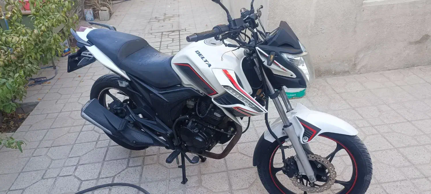 دلتا 160 Delta CRT|موتورسیکلت|شیراز, گل سرخ|دیوار