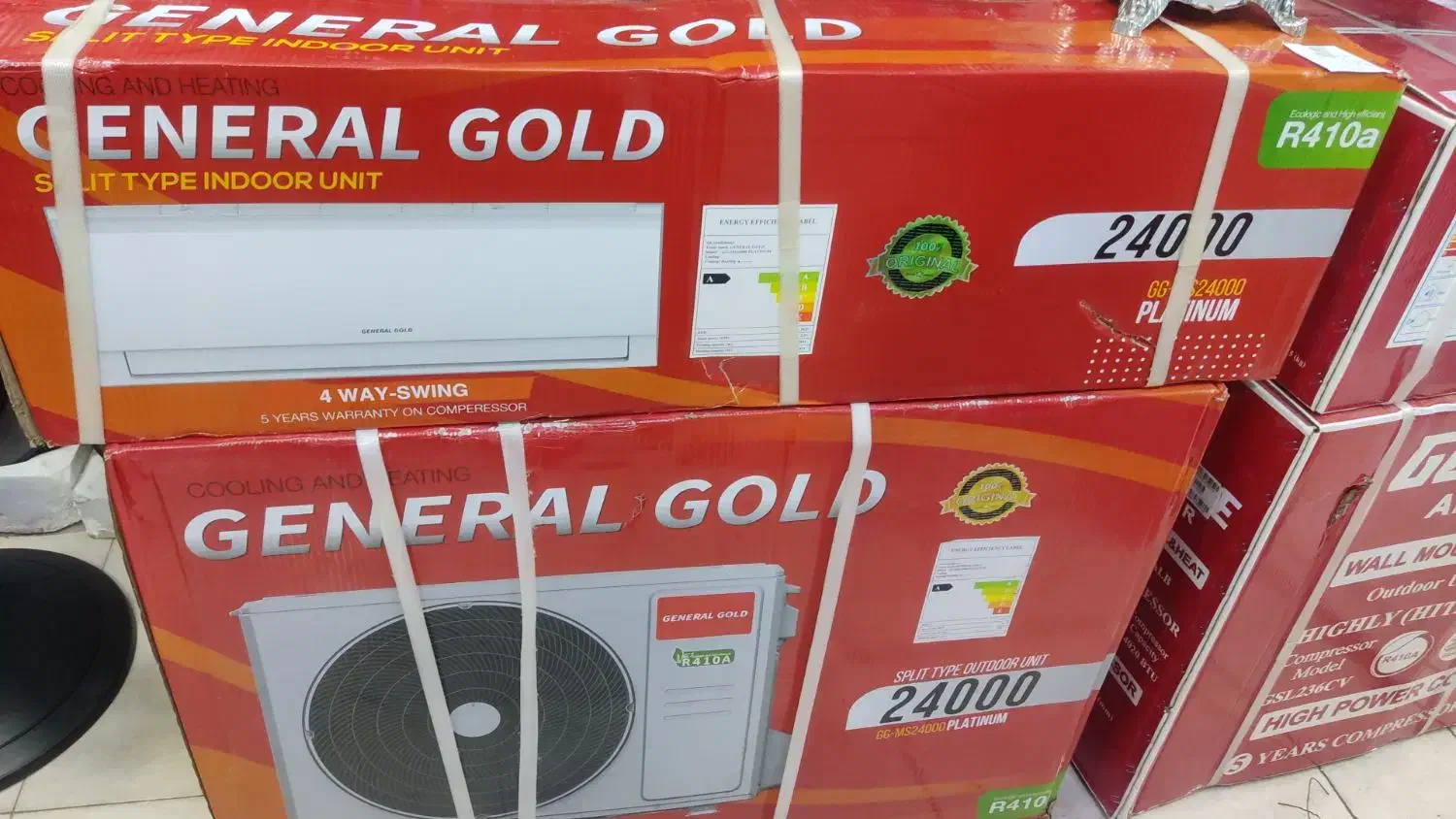 کولر گازی 12 گلد هوشمند. ضمانت|کولر گازی و فن‌کوئل|کرج, حصارک پایین|دیوار