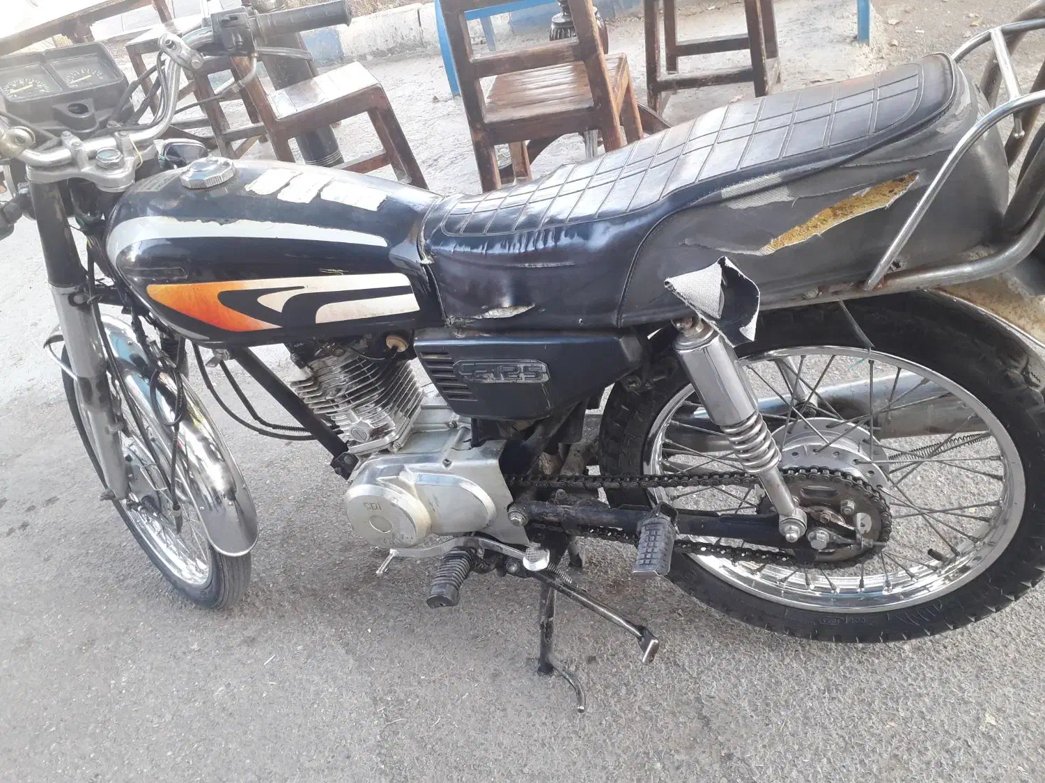 موتور ۱۲۵ برگه مزایده|موتورسیکلت|قزوین, |دیوار