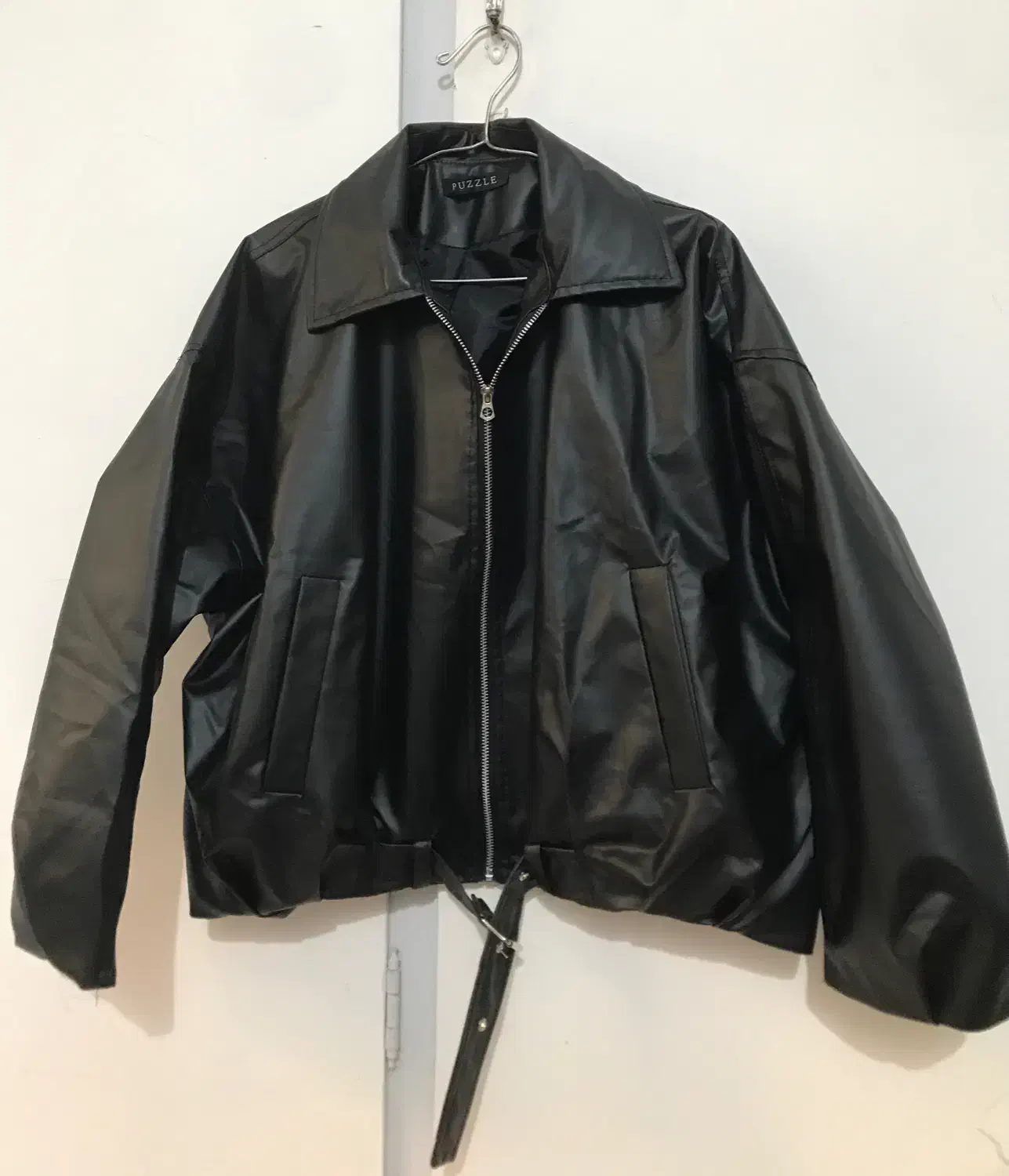 کت بامبر جکت چرم کمربندی|لباس|کرمانشاه, |دیوار