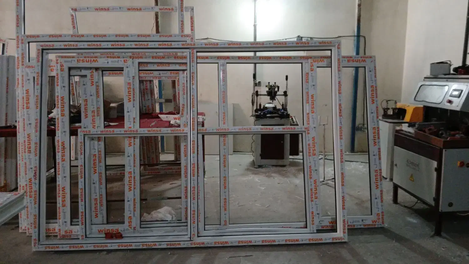 درب و پنجره دوجدارهupvc|خدمات پیشه و مهارت|لامرد, |دیوار