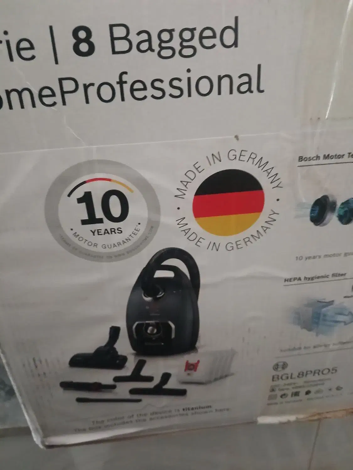 جاروبرقی.بوش.اصلی.آکبند.مدل جدید|جاروبرقی، جارو شارژی، بخارشو|مرند, |دیوار