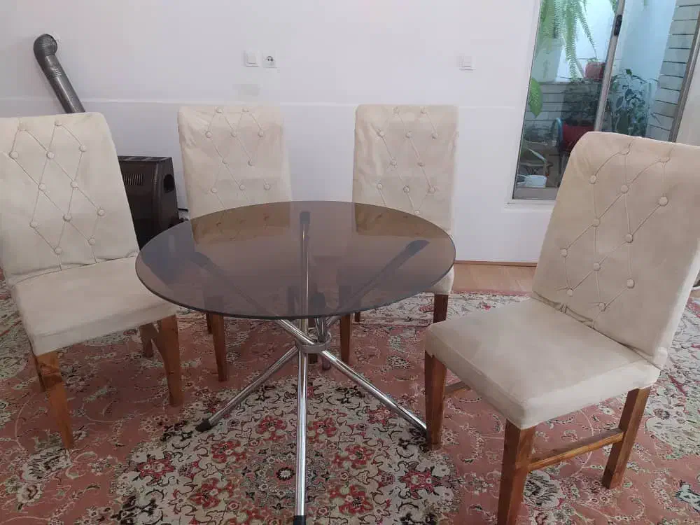 نهار خوری ۴نفره|میز و صندلی غذاخوری|سنندج, |دیوار