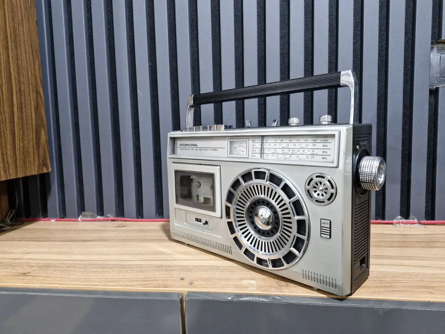 رادیو ضبط اینتر ناسیونال درحد|سیستم صوتی خانگی|قم, سید معصوم|دیوار