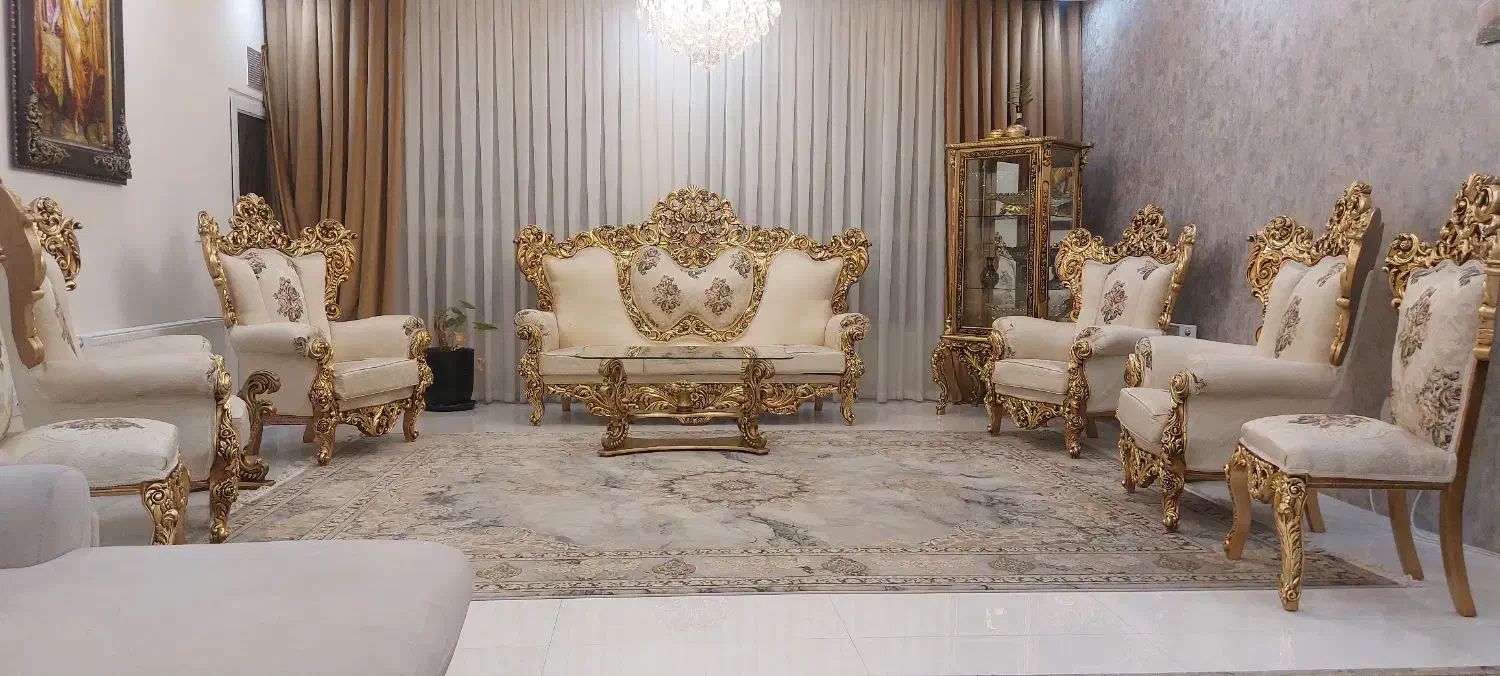 مبل استیل راحتی سلطنتی|مبلمان خانگی و میز عسلی|مشهد, رضاشهر|دیوار