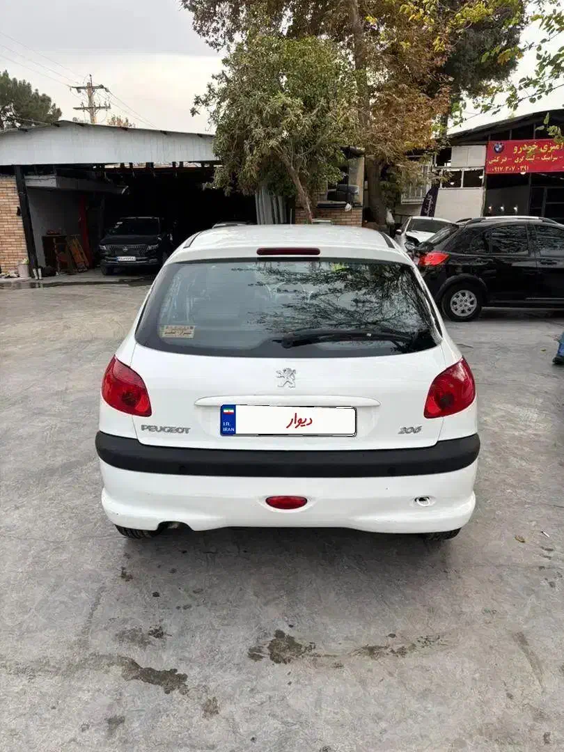 ۲۰۶ تیپ۲ مدل ۹۶|خودرو سواری و وانت|شیراز, سینما سعدی|دیوار