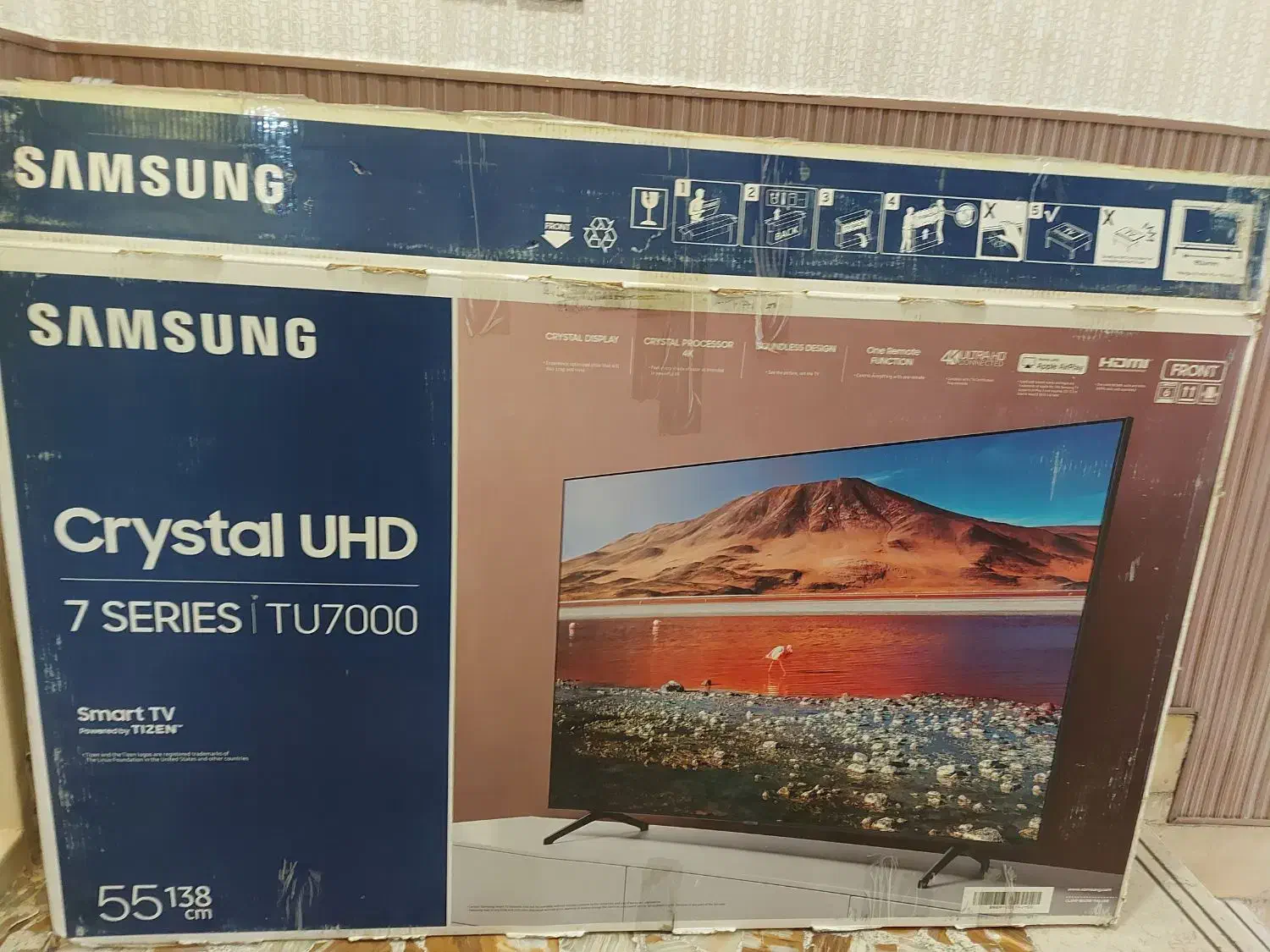 تلویزین 55 اینچ 4k سامسونگ UHD|تلویزیون و پروژکتور|تهران, هفت چنار|دیوار