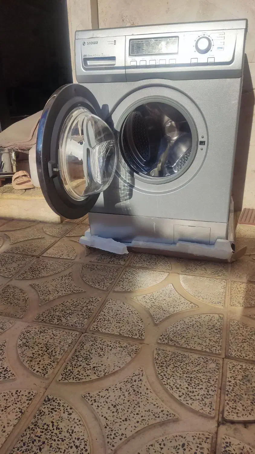 فروش ماشین لباسشویی 7 کیلویی اسنوا|ماشین لباسشویی و خشک‌کن لباس|یاسوج, |دیوار