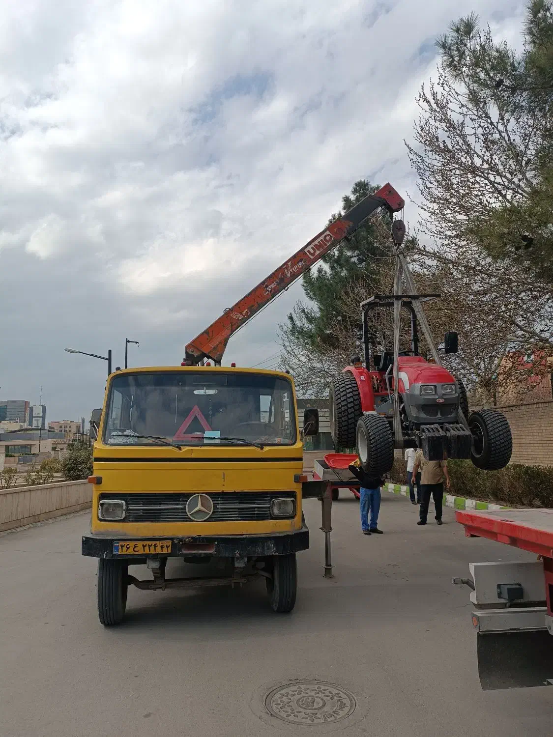 جرثقیل خاور جهت کار|خودرو سنگین|مشهد, توس (بلوار توس)|دیوار