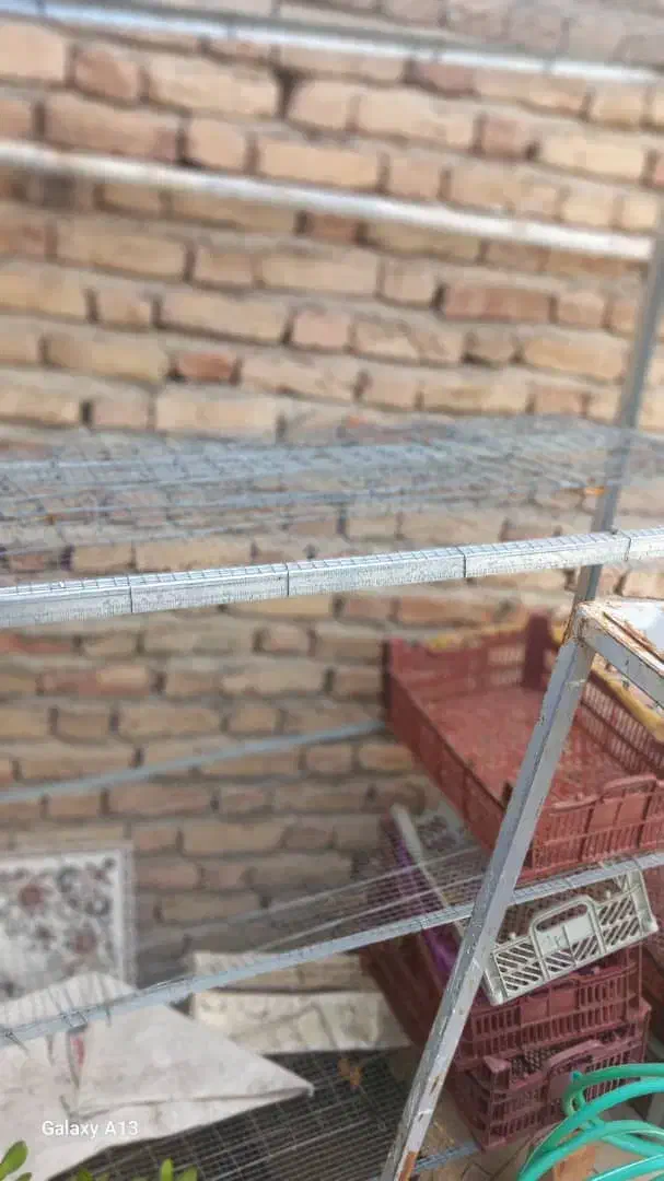 قفس پرنده ارتفاع ۲ عرض ۶۰ طول ۱.۲|لوازم جانبی حیوانات|سراب, |دیوار