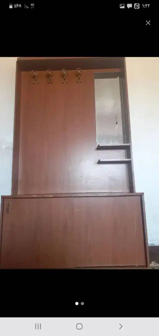 جاکفشی ورخت اویز|جاکفشی، کمد، دراور|فیروزآباد (فارس), |دیوار