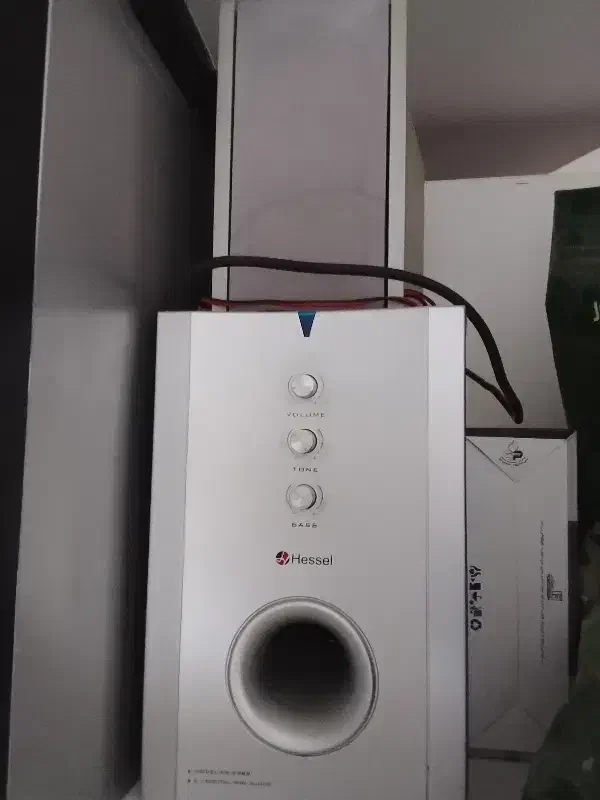 اسپیکر همراه دو عدد باند|قطعات و لوازم جانبی رایانه|بجنورد, |دیوار