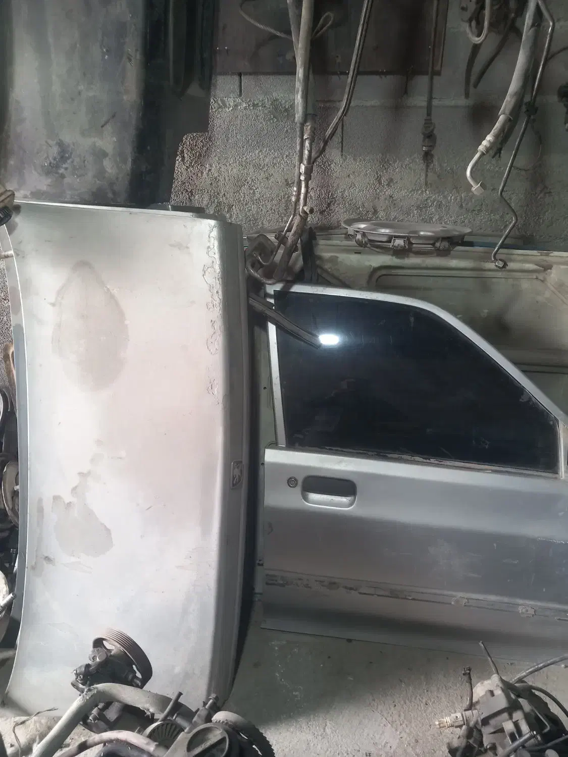 درب خودروپژو۴۰۵ اکسل گیربکس اتاق نیسان جویباری|قطعات یدکی و لوازم جانبی|همدان, |دیوار